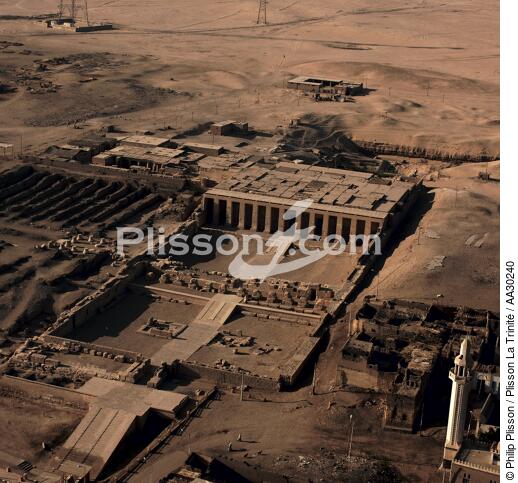 Le Temple de Séthi 1er en Egypte - © Philip Plisson / Plisson La Trinité / AA30240 - Nos reportages photos - Format carré