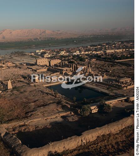 Le temple d'Amon à Karnak - © Philip Plisson / Plisson La Trinité / AA30254 - Nos reportages photos - Egypte