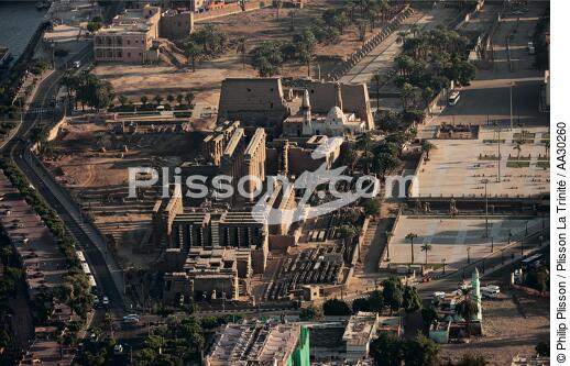 Le temple de Louxor - © Philip Plisson / Plisson La Trinité / AA30260 - Nos reportages photos - Egypte