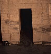 Porte d'entrée du site de Médinet Habou © Philip Plisson / Plisson La Trinité / AA30269 - Nos reportages photos - Site [Egypte]