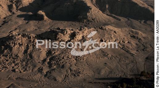 La ville antique d'El-Kag, l'ancienne Nékheb - © Philip Plisson / Plisson La Trinité / AA30289 - Nos reportages photos - Egypte