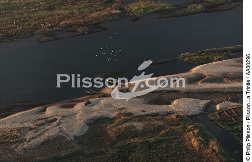 Banc de sable sur le Nil - © Philip Plisson / Plisson La Trinité / AA30296 - Nos reportages photos - Fleuve