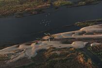 Banc de sable sur le Nil © Philip Plisson / Plisson La Trinité / AA30296 - Nos reportages photos - Fleuve