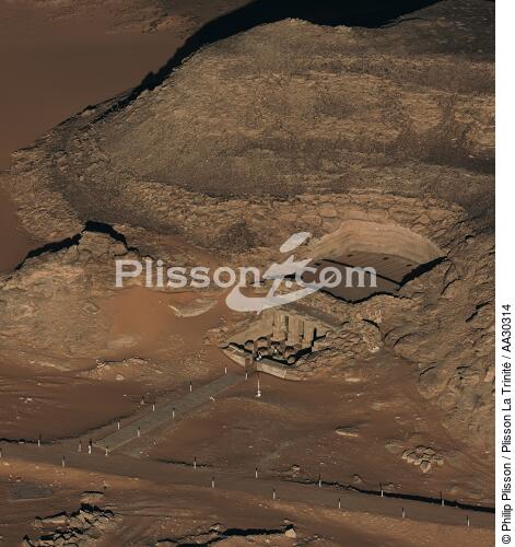 Le petit temple de Derr, dédié par Ramsès II à Amon-Rà - © Philip Plisson / Plisson La Trinité / AA30314 - Nos reportages photos - Egypte