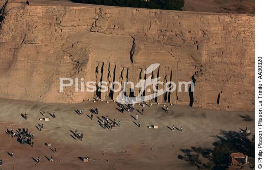 le temple d'Abou Simbel - © Philip Plisson / Plisson La Trinité / AA30320 - Nos reportages photos - Egypte