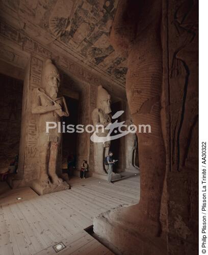 the temple of Abu Simbel - © Philip Plisson / Plisson La Trinité / AA30322 - Photo Galleries - Site of interest [Egypt]