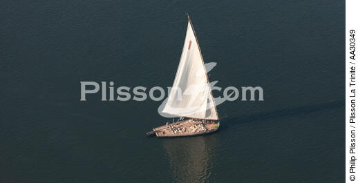 On Nile river. - © Philip Plisson / Plisson La Trinité / AA30349 - Photo Galleries - Felucca