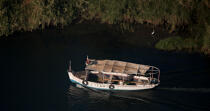 Sur le Nil. © Philip Plisson / Plisson La Trinité / AA30357 - Nos reportages photos - Nil [le]