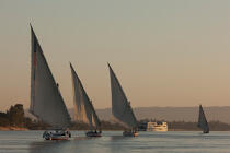Sur le Nil. © Philip Plisson / Plisson La Trinité / AA30363 - Nos reportages photos - Egypte