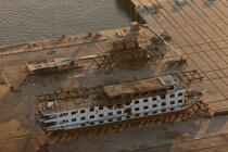 Shipyard on the banks of the Nile © Philip Plisson / Plisson La Trinité / AA30396 - Photo Galleries - Egypt