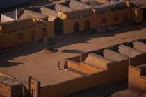 Village en bord de Nil, Egypte. © Philip Plisson / Plisson La Trinité / AA30425 - Nos reportages photos - Fleuve [Egypte]