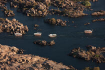 Sur le Nil. © Philip Plisson / Plisson La Trinité / AA30429 - Nos reportages photos - Egypte