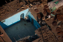 Sèchage de dates sur les toits, Egypte © Philip Plisson / Plisson La Trinité / AA30435 - Nos reportages photos - Village
