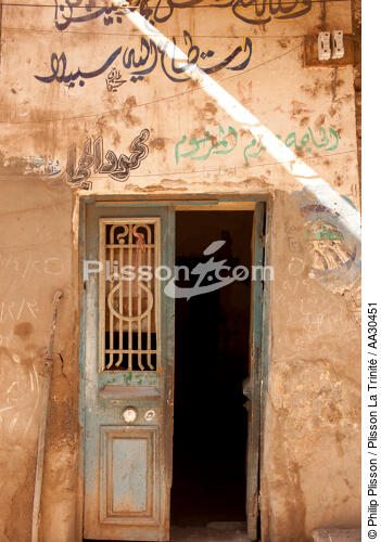 Housing in Egypt - © Philip Plisson / Plisson La Trinité / AA30451 - Photo Galleries - Egypt