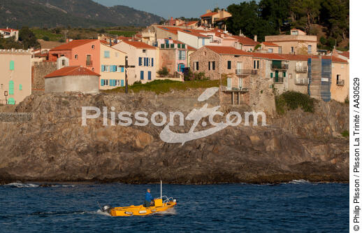 Collioure - © Philip Plisson / Plisson La Trinité / AA30529 - Photo Galleries - Small boat