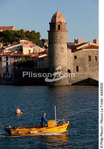 Collioure - © Philip Plisson / Plisson La Trinité / AA30535 - Photo Galleries - Fishing vessel