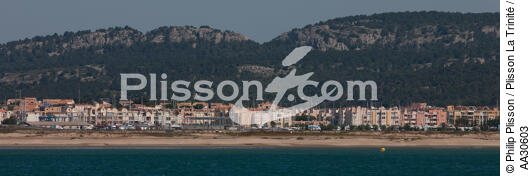 Gruissan - © Philip Plisson / Plisson La Trinité / AA30603 - Nos reportages photos - Languedoc-Roussillon