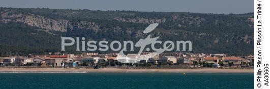 Gruissan - © Philip Plisson / Plisson La Trinité / AA30605 - Nos reportages photos - Languedoc-Roussillon