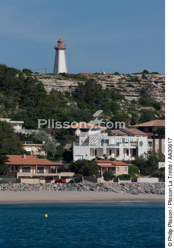 Leucate - © Philip Plisson / Plisson La Trinité / AA30617 - Photo Galleries - Lighthouse
