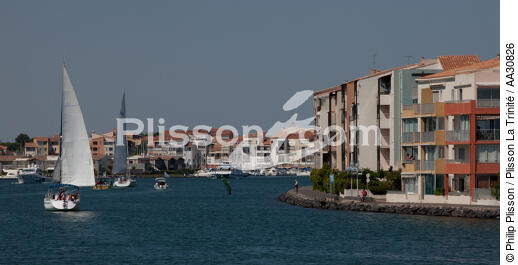 La Cap d'Agde - © Philip Plisson / Plisson La Trinité / AA30826 - Photo Galleries - From Cerbère to Adge