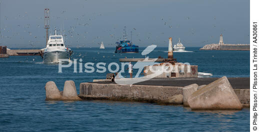Sète - © Philip Plisson / Plisson La Trinité / AA30861 - Nos reportages photos - De Sète à Martigues