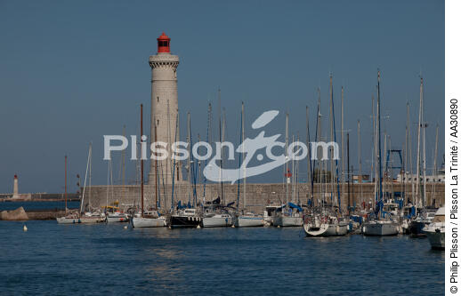 Sète - © Philip Plisson / Plisson La Trinité / AA30890 - Photo Galleries - French Lighthouses
