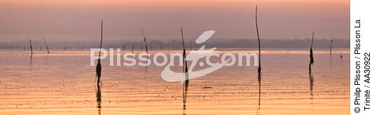 Petit matin dans le Golfe du Morbihan - © Philip Plisson / Plisson La Trinité / AA30922 - Nos reportages photos - Moment de la journée