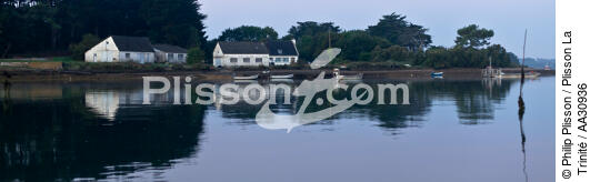 Petit matin dans le Golfe du Morbihan - © Philip Plisson / Plisson La Trinité / AA30936 - Nos reportages photos - Morbihan [Golfe du]