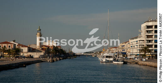 Le Grau du Roi - © Philip Plisson / Plisson La Trinité / AA30957 - Nos reportages photos - De Sète à Martigues