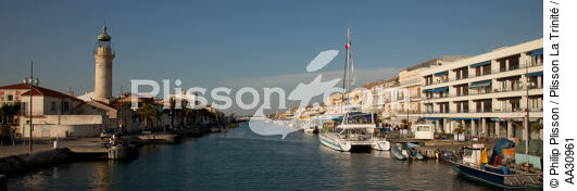 Le Grau du Roi - © Philip Plisson / Plisson La Trinité / AA30961 - Nos reportages photos - De Sète à Martigues