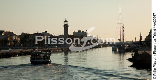 Le Grau du Roi - © Philip Plisson / Plisson La Trinité / AA30967 - Nos reportages photos - De Sète à Martigues