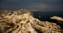 Les îles du Frioul devant Marseille © Philip Plisson / Plisson La Trinité / AA31136 - Nos reportages photos - Iles du Frioul