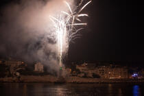 Fireworks in Cassis © Philip Plisson / Plisson La Trinité / AA31207 - Photo Galleries - Night