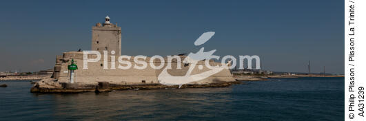 Le Fort de Bouc à Martigues - © Philip Plisson / Plisson La Trinité / AA31239 - Nos reportages photos - Martigues