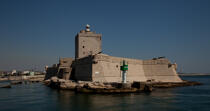Le Fort de Bouc à Martigues © Philip Plisson / Plisson La Trinité / AA31240 - Nos reportages photos - Fort