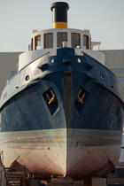 Etrave dans le port de La Ciotat © Philip Plisson / Plisson La Trinité / AA31327 - Nos reportages photos - Elément d'un bateau
