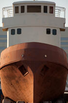 Etrave dans le port de La Ciotat © Philip Plisson / Plisson La Trinité / AA31328 - Nos reportages photos - Elément d'un bateau