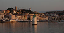 The old port of Cannes © Philip Plisson / Plisson La Trinité / AA32129 - Photo Galleries - From La Napoule to Menton