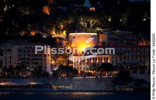 Nice - © Philip Plisson / Plisson La Trinité / AA32242 - Nos reportages photos - Crépuscule
