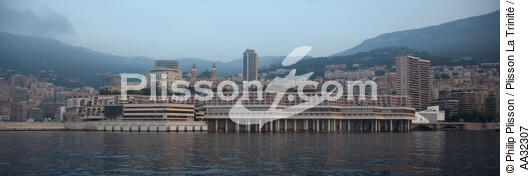 Monaco - © Philip Plisson / Plisson La Trinité / AA32307 - Photo Galleries - From La Napoule to Menton