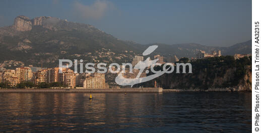 Monaco - © Philip Plisson / Plisson La Trinité / AA32315 - Photo Galleries - From La Napoule to Menton