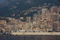 Monaco © Philip Plisson / Plisson La Trinité / AA32321 - Nos reportages photos - De La Napoule à Menton