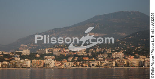 Roquebrune-Cap-Martin - © Philip Plisson / Plisson La Trinité / AA32329 - Photo Galleries - From La Napoule to Menton
