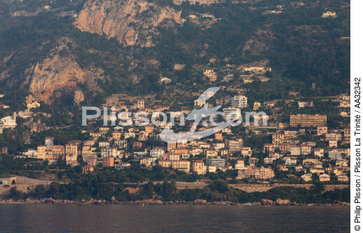 Roquebrune-Cap-Martin - © Philip Plisson / Plisson La Trinité / AA32342 - Photo Galleries - Alpes maritimes