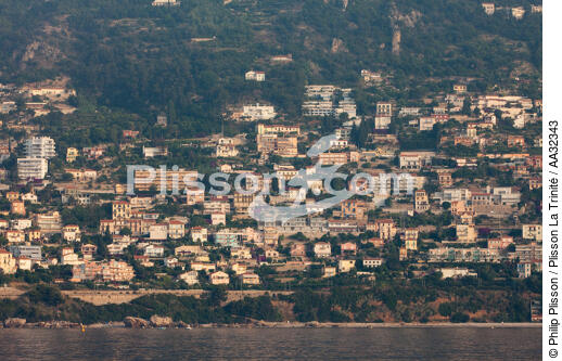 Roquebrune-Cap-Martin - © Philip Plisson / Plisson La Trinité / AA32343 - Photo Galleries - Alpes maritimes