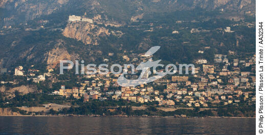 Roquebrune-Cap-Martin - © Philip Plisson / Plisson La Trinité / AA32344 - Nos reportages photos - Alpes Maritimes