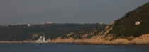 L'île du Levant © Philip Plisson / Plisson La Trinité / AA32500 - Nos reportages photos - Panoramique horizontal