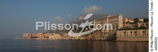 The Oceanographic Museum of Monaco [AT] - © Philip Plisson / Plisson La Trinité / AA32503 - Photo Galleries - From La Napoule to Menton