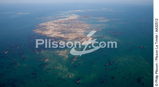 The Minquiers - © Philip Plisson / Plisson La Trinité / AA32512 - Photo Galleries - Big tides
