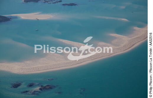 The Minquiers - © Philip Plisson / Plisson La Trinité / AA32516 - Photo Galleries - Big tides